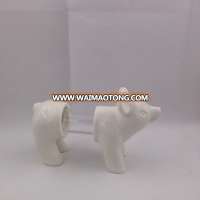 NEWEST Ceramic white animal trinket dish